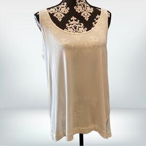 Marlawynne Essential Knit Tank, Cloud, Large